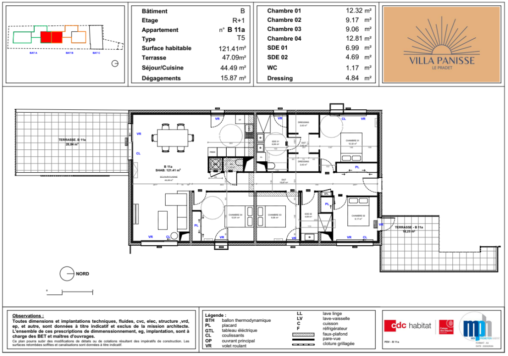 Plan-Appartement-Acheter-Lepradet-83-B11a