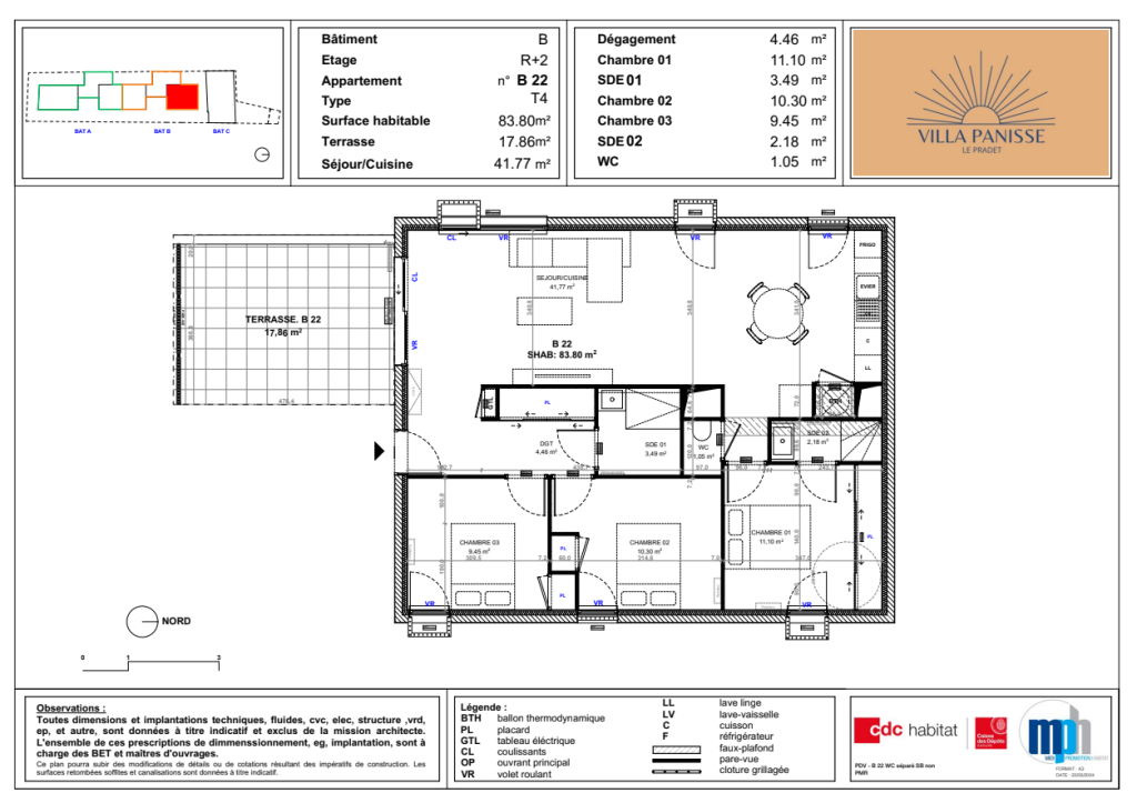 Plan-Appartement-Acheter-Lepradet-83-B22